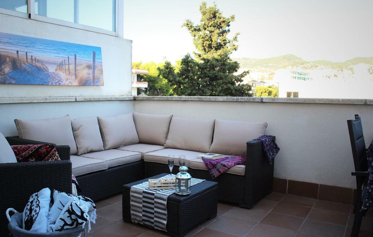 Sitges Atico 2 Min A Playa San Sebastian Apartment Exterior foto