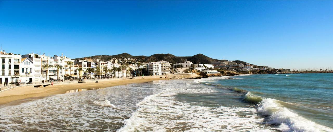Sitges Atico 2 Min A Playa San Sebastian Apartment Exterior foto